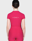 YR Nora Short Sleeve Base Layer (Cranberry)