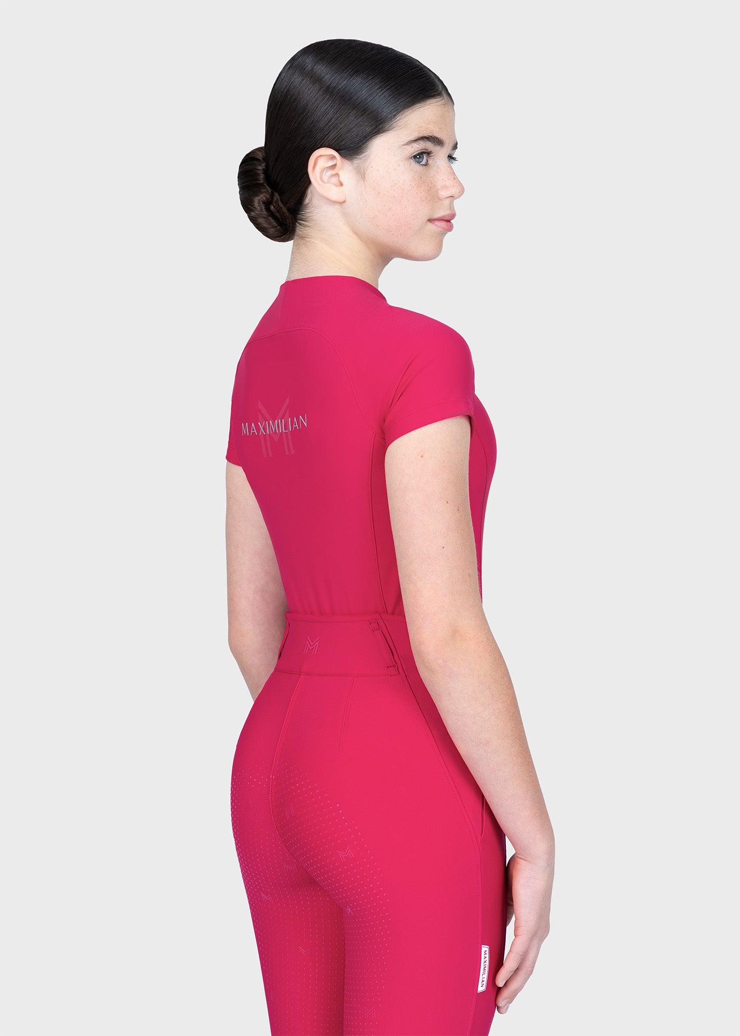YR Nora Short Sleeve Base Layer (Cranberry)