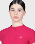 YR Nora Short Sleeve Base Layer (Cranberry)