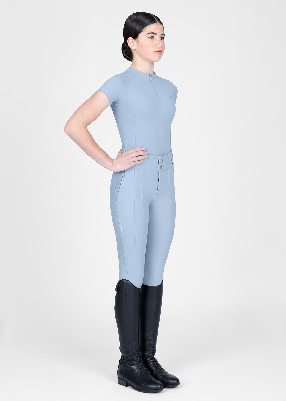YR Nora Short Sleeve Base Layer (Aqua)