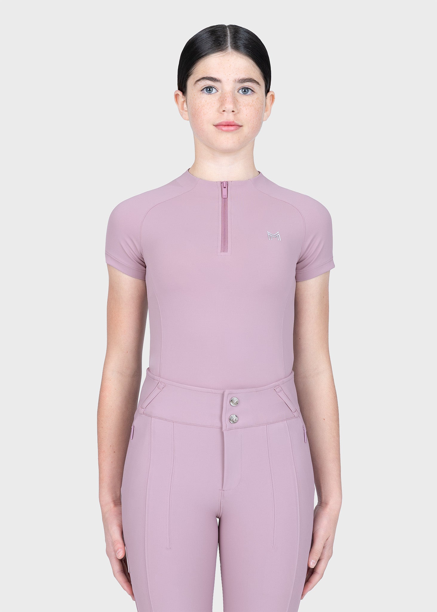 YR Nora Short Sleeve Base Layer (Mauve)