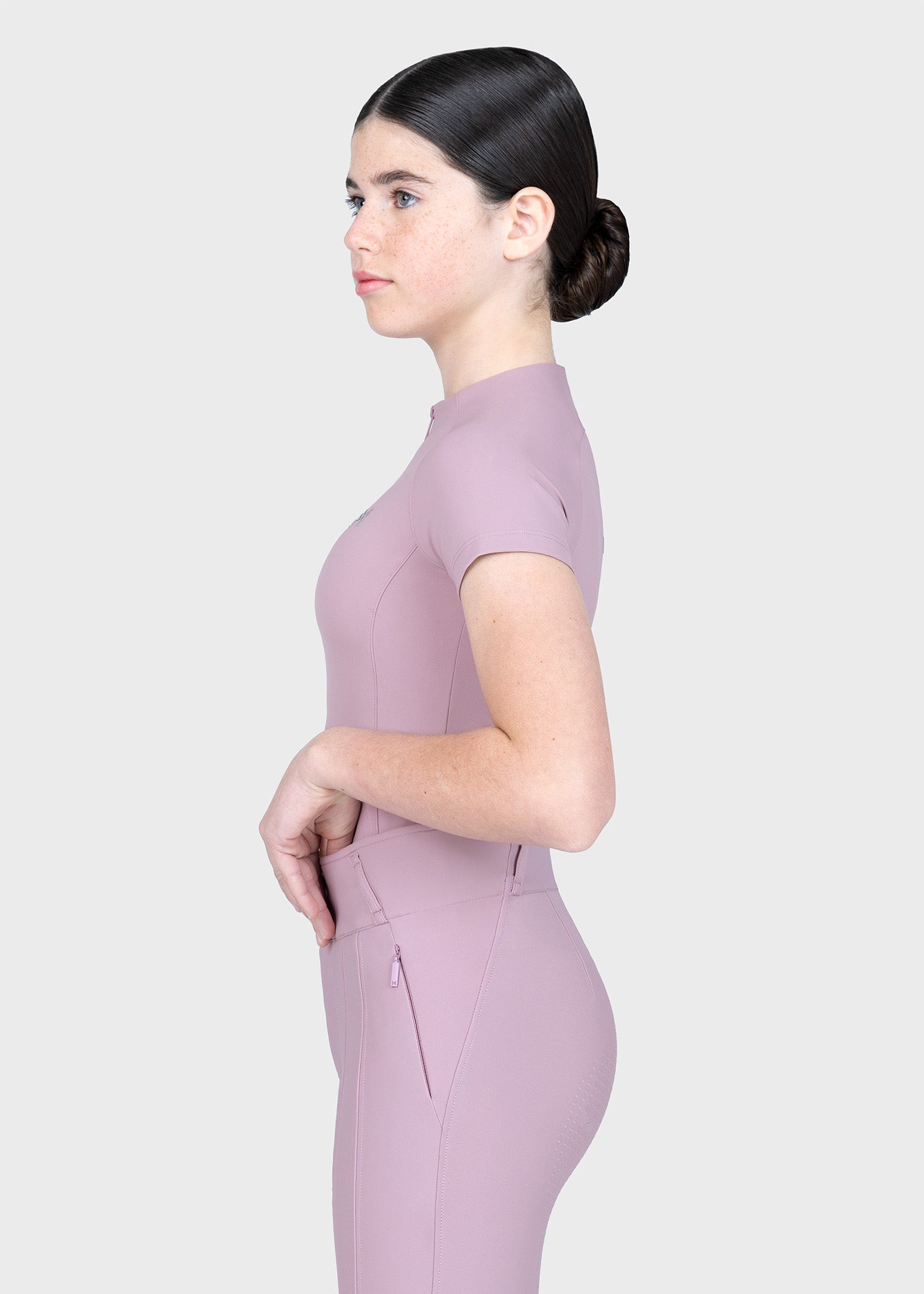 YR Nora Short Sleeve Base Layer (Mauve)
