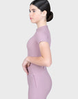 YR Nora Short Sleeve Base Layer (Mauve)