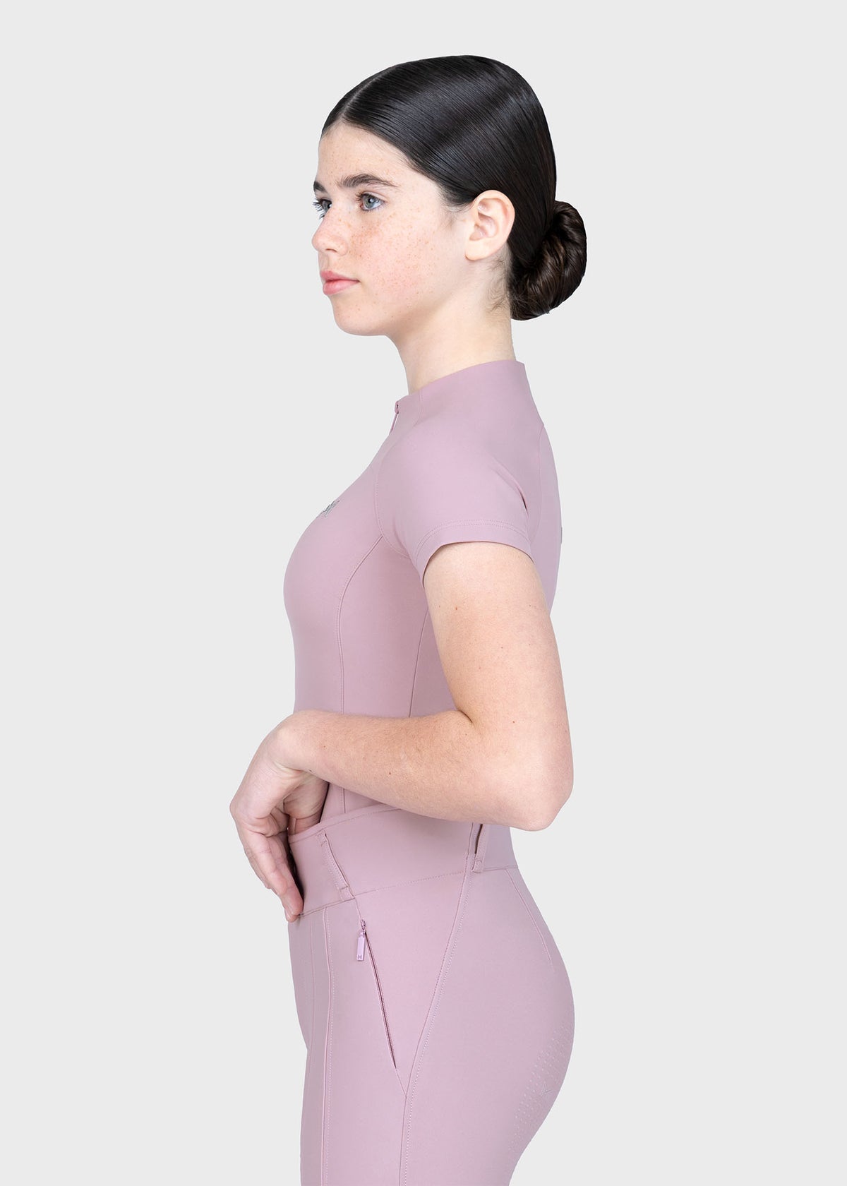 YR Nora Short Sleeve Base Layer (Mauve)