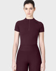 Origin Short Sleeve Base Layer (Burgundy)
