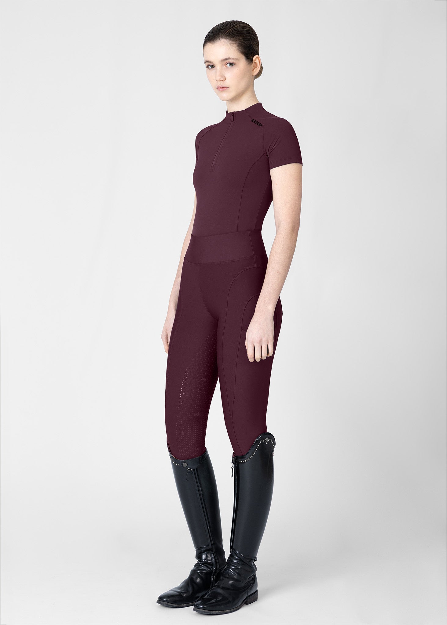 Origin Short Sleeve Base Layer (Burgundy)