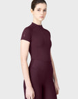 Origin Short Sleeve Base Layer (Burgundy)