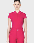 Arc Short Sleeve Polo Shirt (Cranberry)