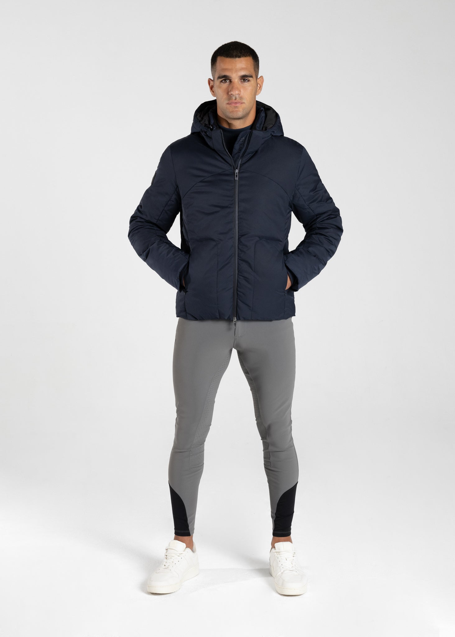 Elan Puffer Jacket (Navy)