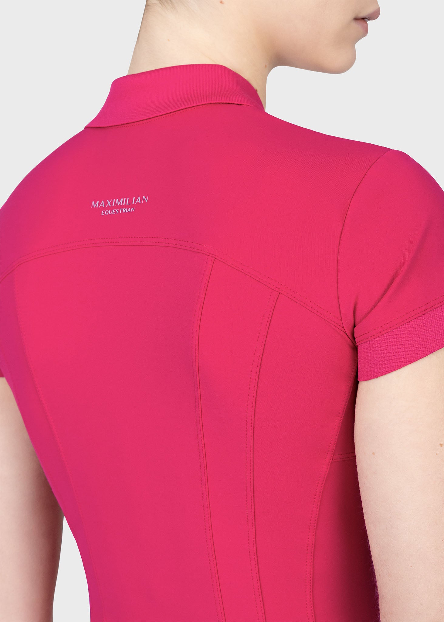 Arc Short Sleeve Polo Shirt (Cranberry)