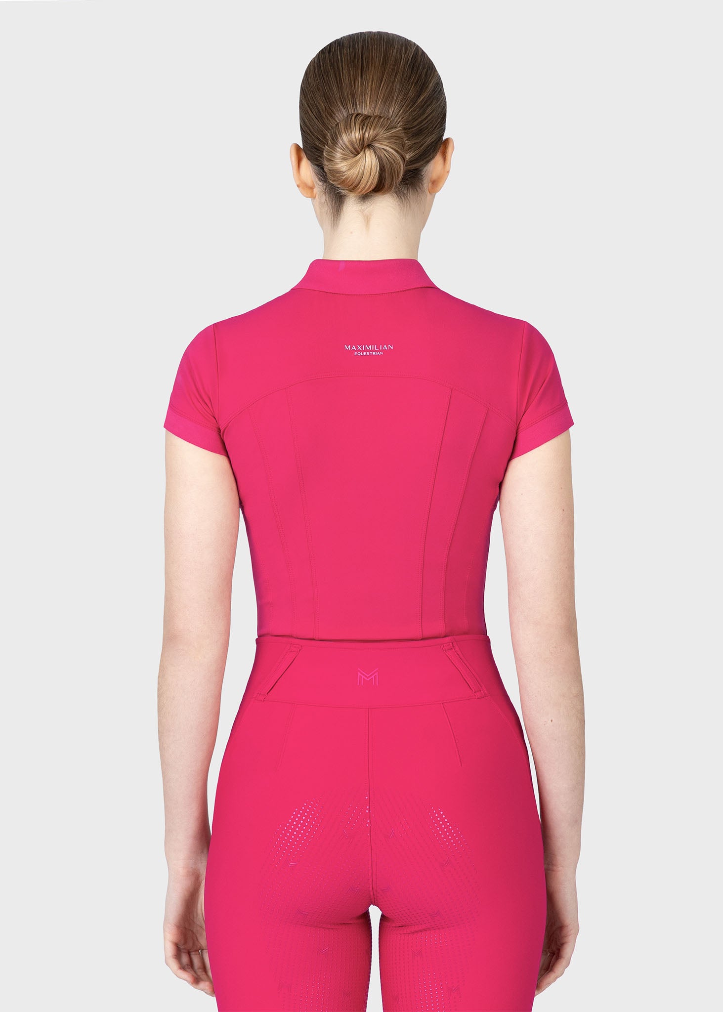 Arc Short Sleeve Polo Shirt (Cranberry)