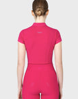 Arc Short Sleeve Polo Shirt (Cranberry)