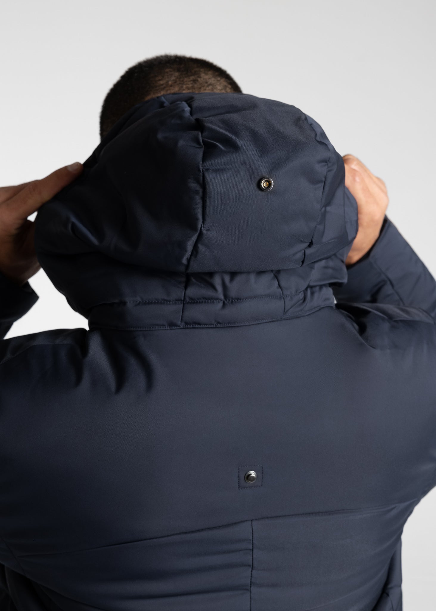Elan Puffer Jacket (Navy) – Maximilian Equestrian