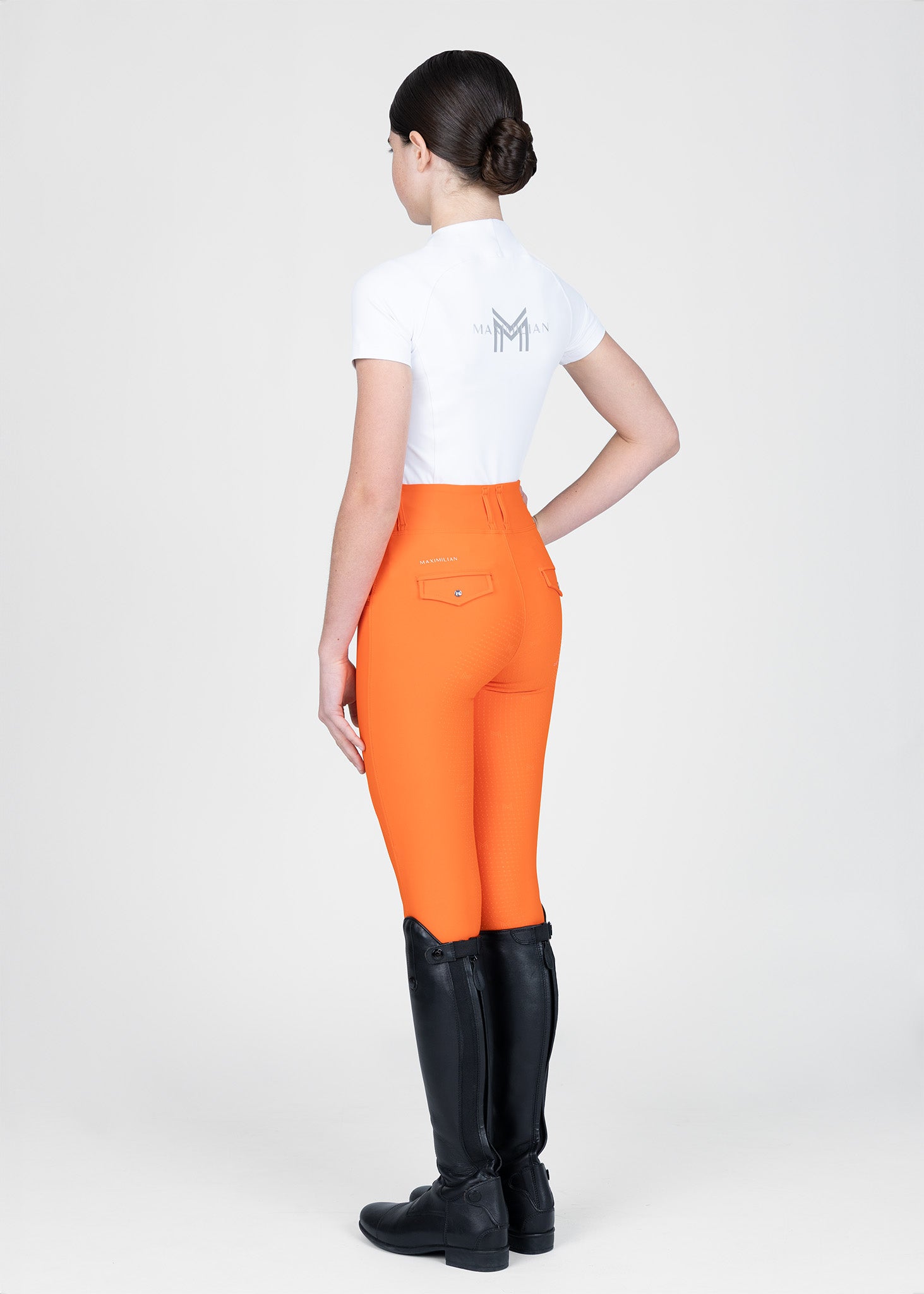 YR Pro Riding Leggings (Tangerine)