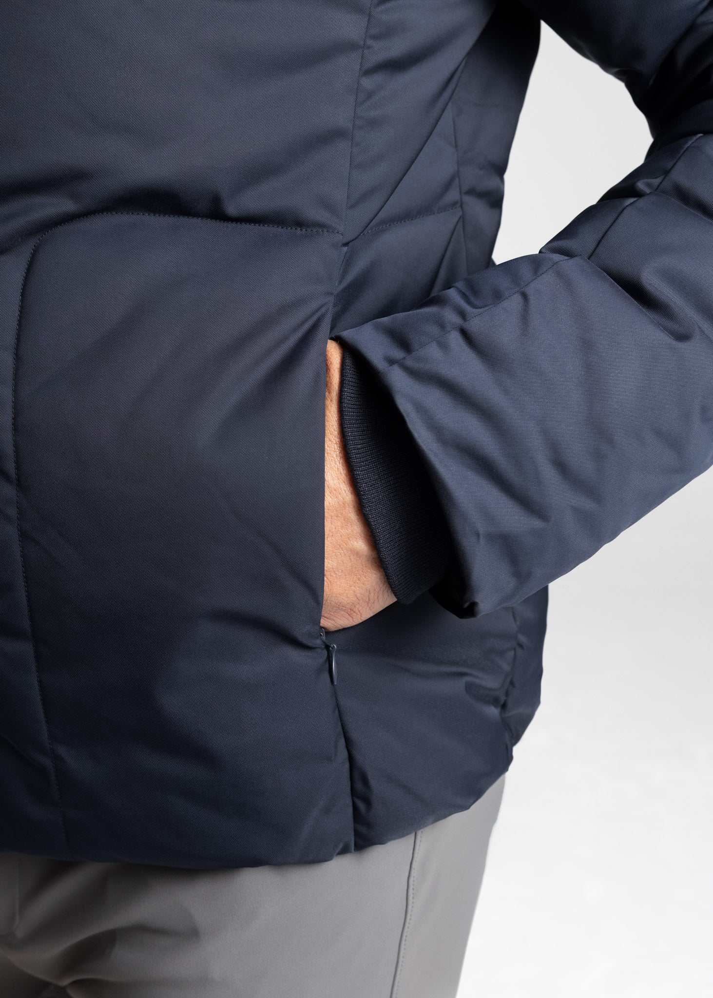 Elan Puffer Jacket (Navy)