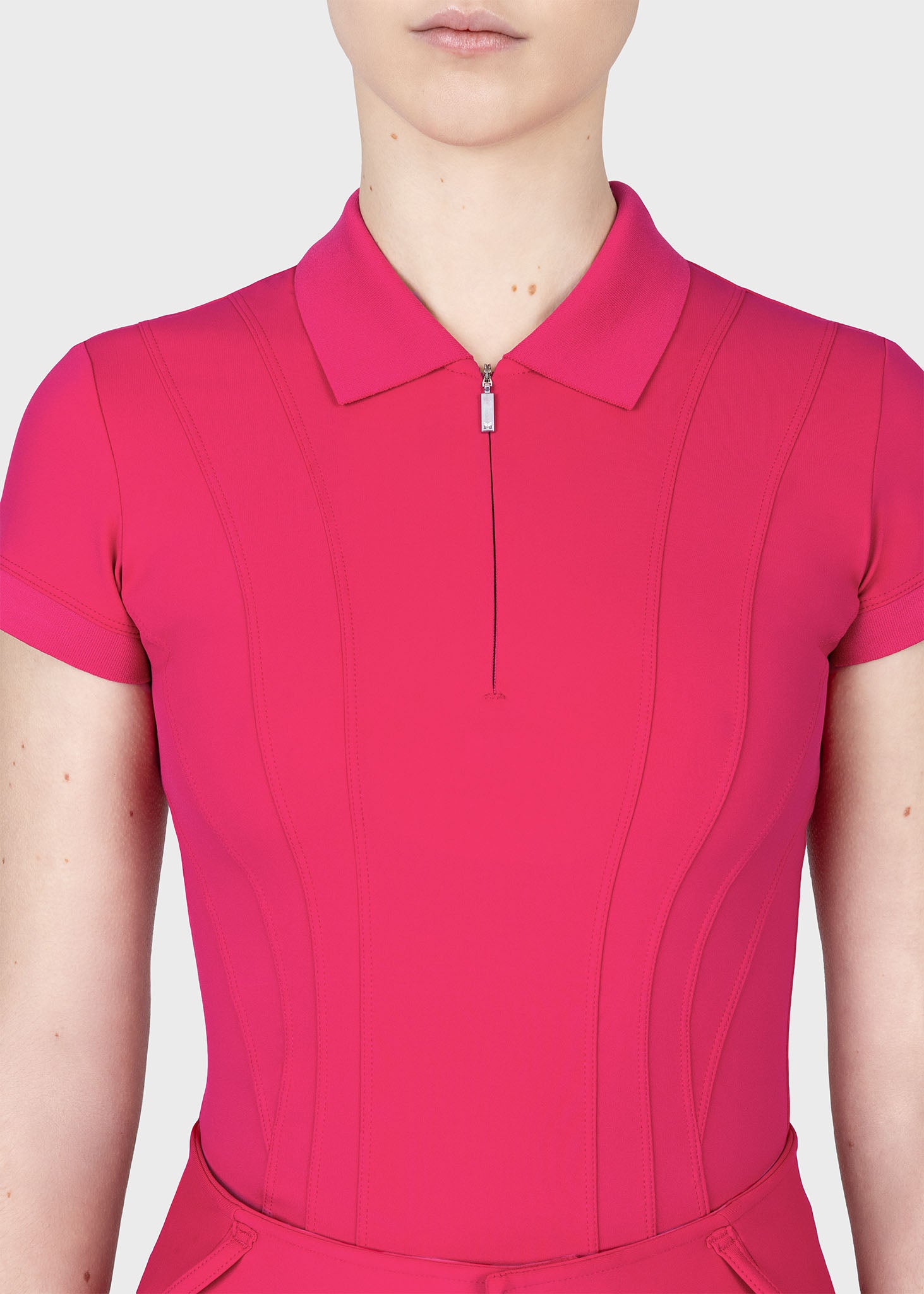 Arc Short Sleeve Polo Shirt (Cranberry)