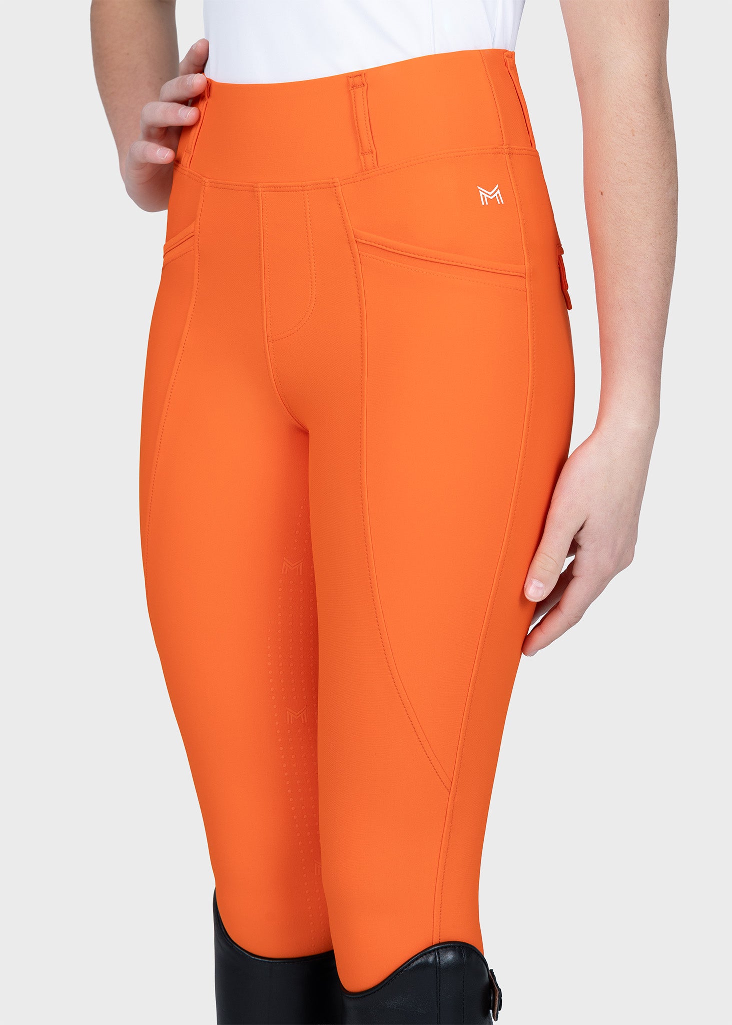 YR Pro Riding Leggings (Tangerine)
