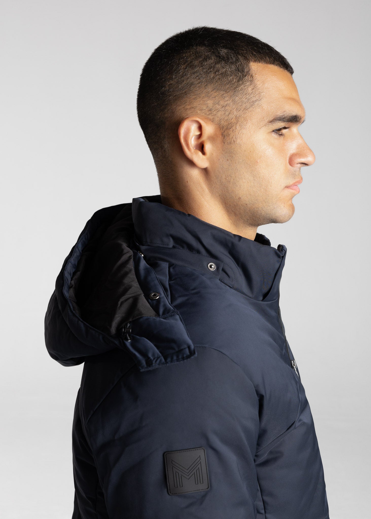 Elan Puffer Jacket (Navy) – Maximilian Equestrian
