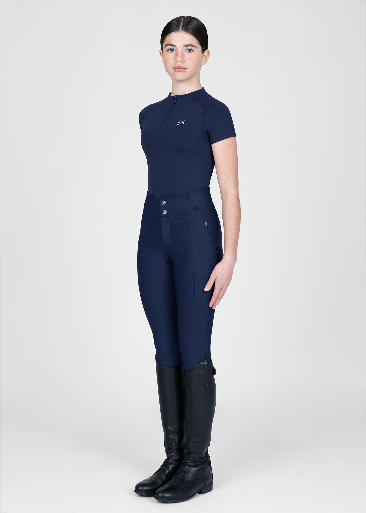 YR Nora Short Sleeve Base Layer (Navy)