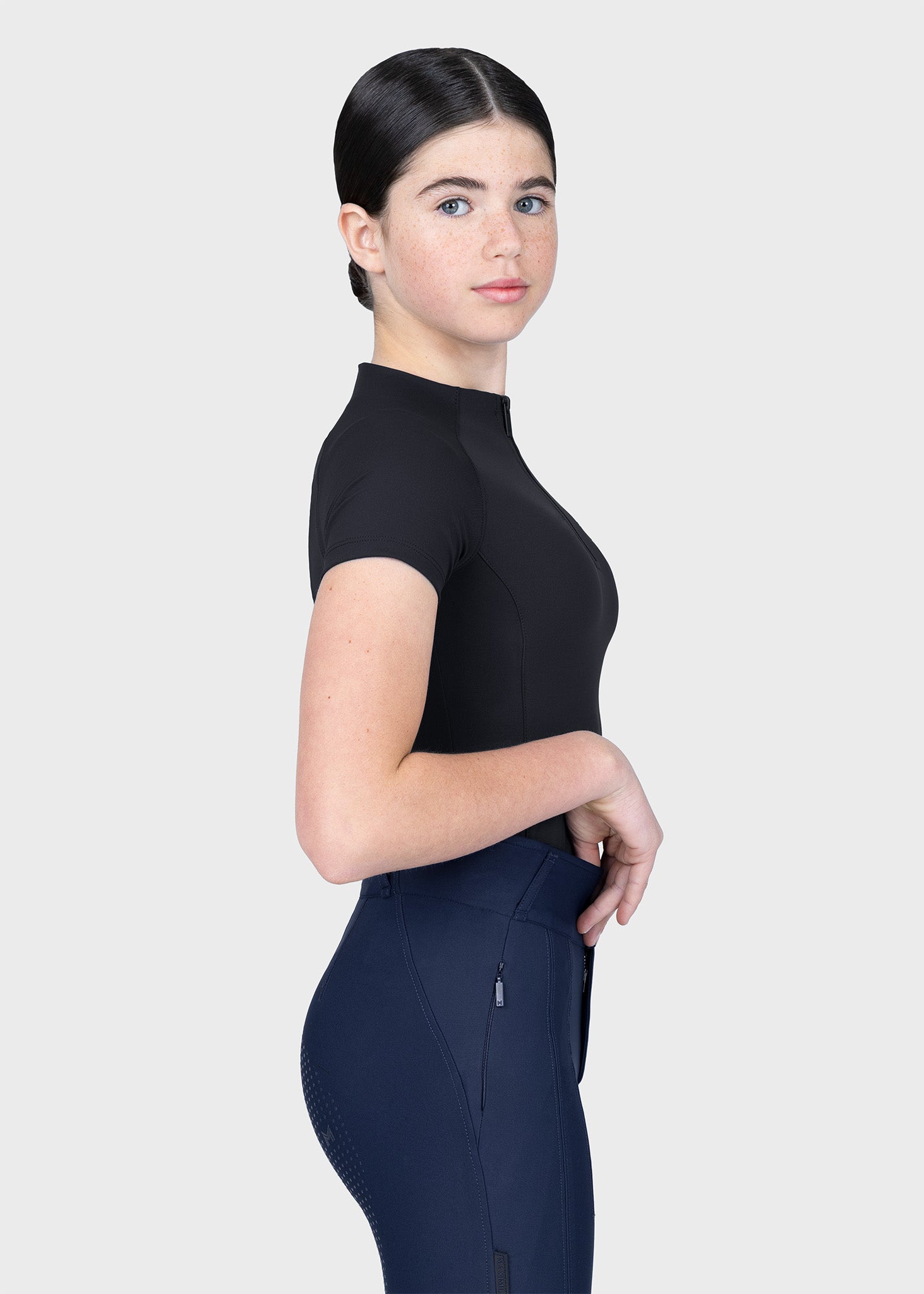 YR Nora Short Sleeve Base Layer (Black)