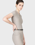 Velya Short Sleeve Base Layer (Soft Taupe)