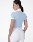 Aira Short Sleeve Show Shirt (Aqua)