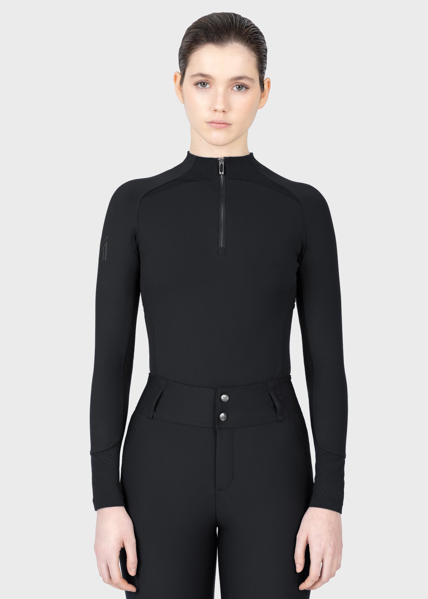 Aero Long Sleeve Base Layer (Black)