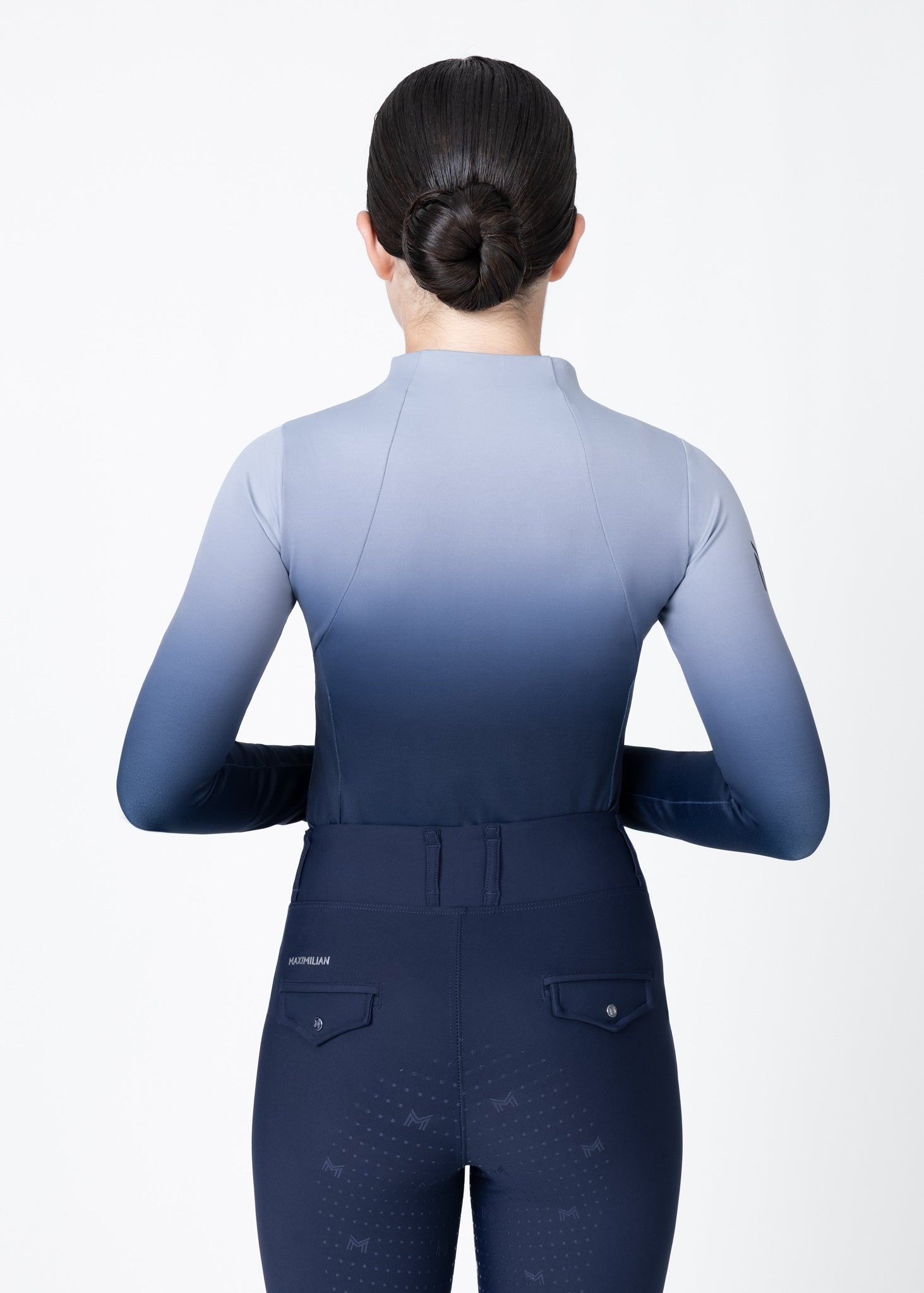 YR Ombré Long Sleeve Base Layer (Navy)