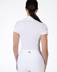 Aira Short Sleeve Show Shirt (White)