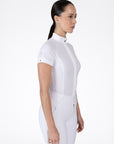 Aira Short Sleeve Show Shirt (White)