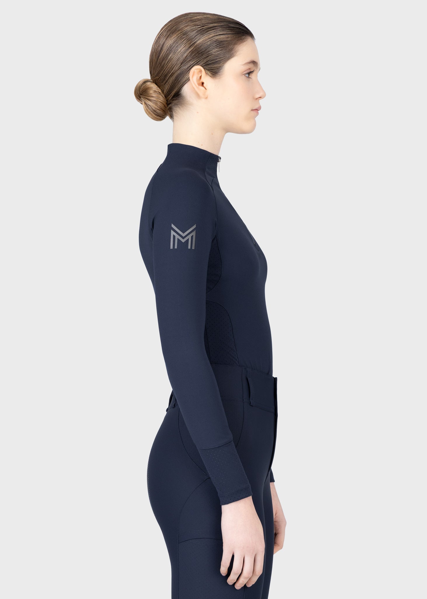 Aero Long Sleeve Base Layer (Atlantic)
