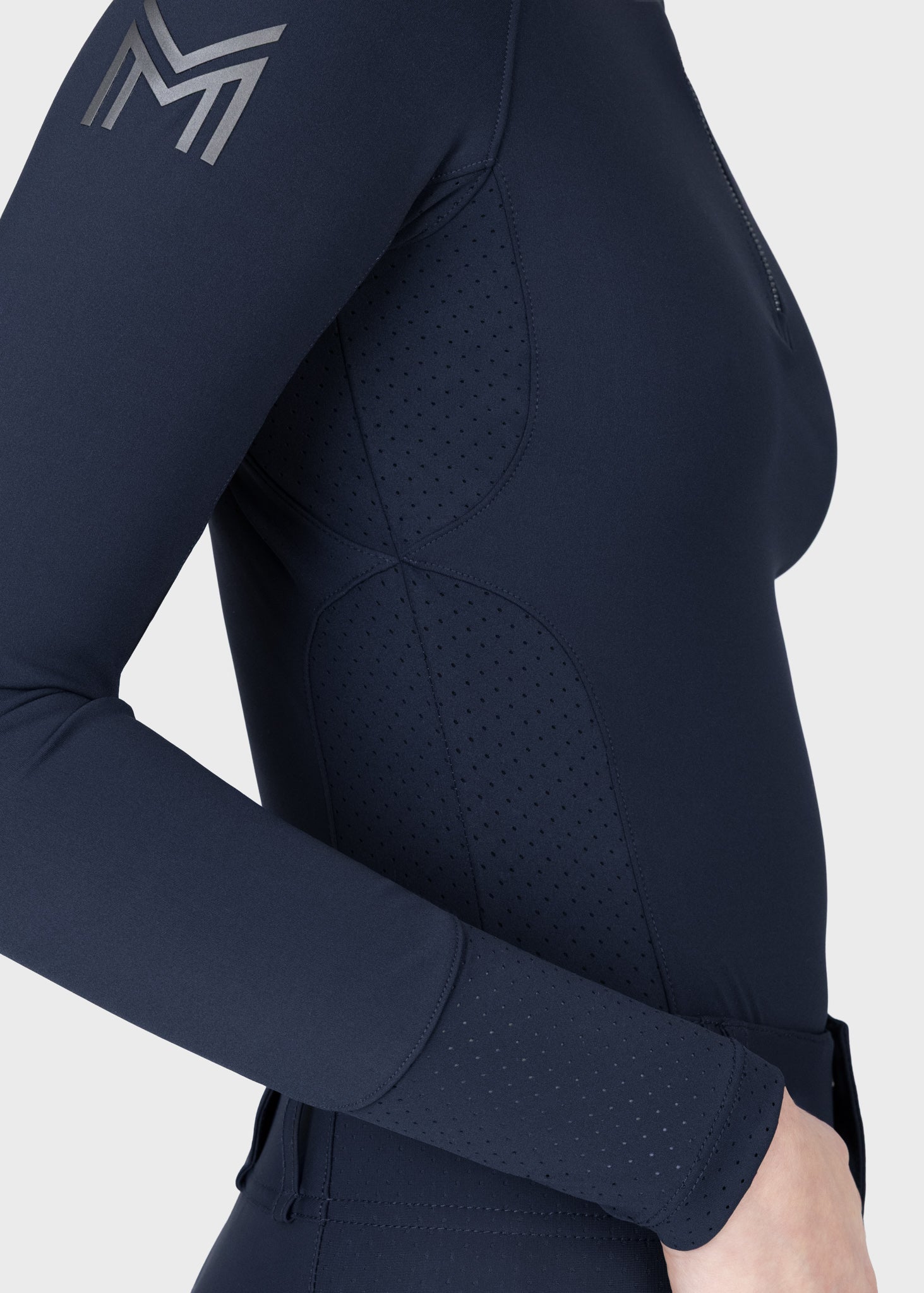 Aero Long Sleeve Base Layer (Atlantic)