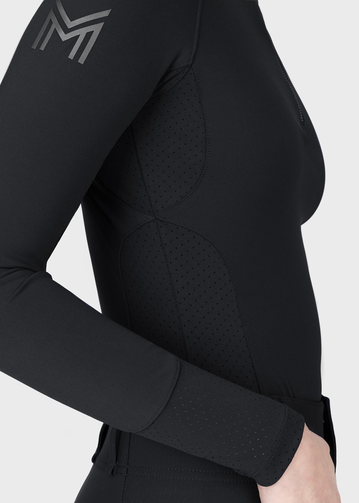 Aero Long Sleeve Base Layer (Black)