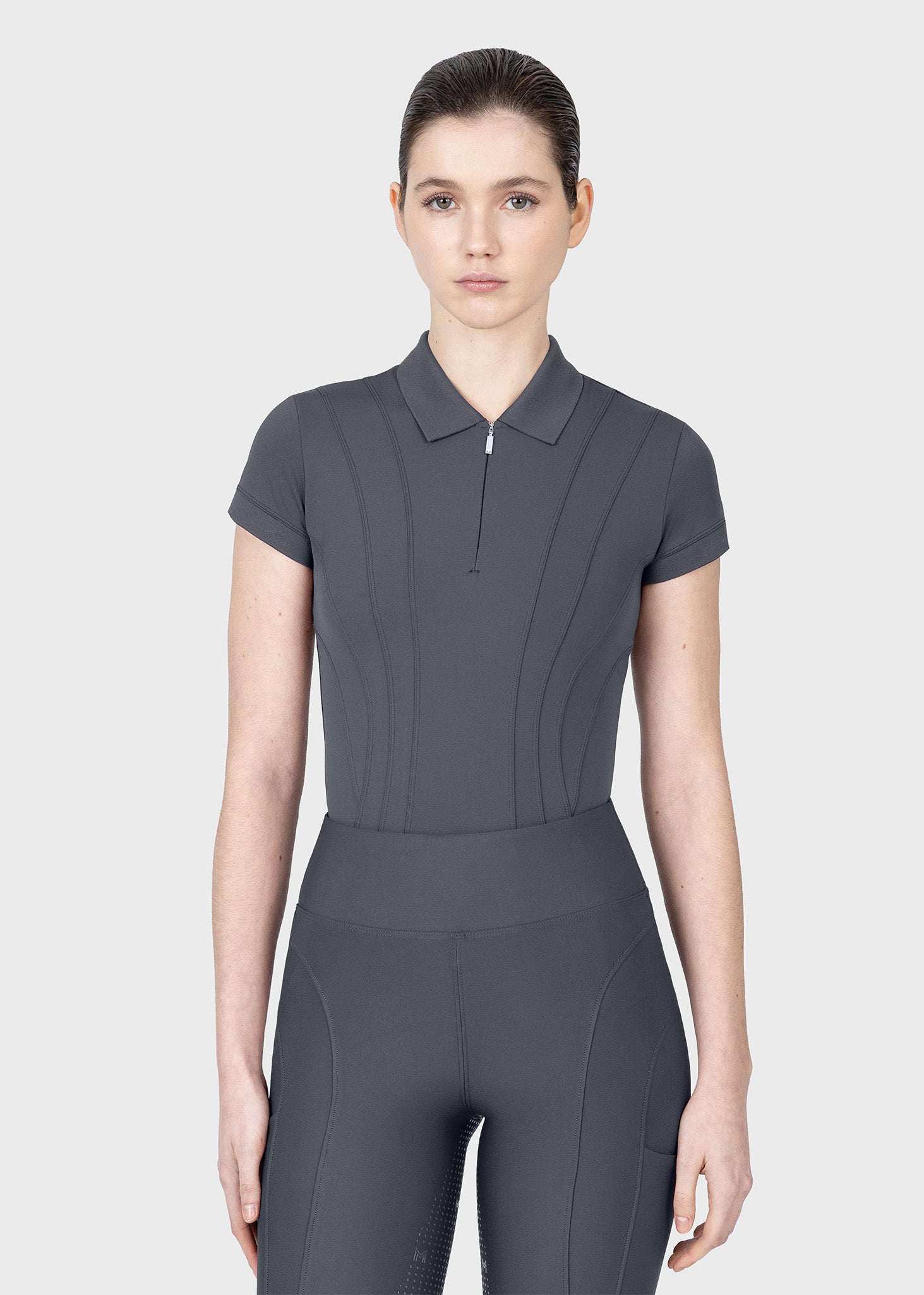 Arc Short Sleeve Polo Shirt (Graphite)