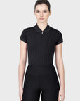 Arc Short Sleeve Polo Shirt (Black)