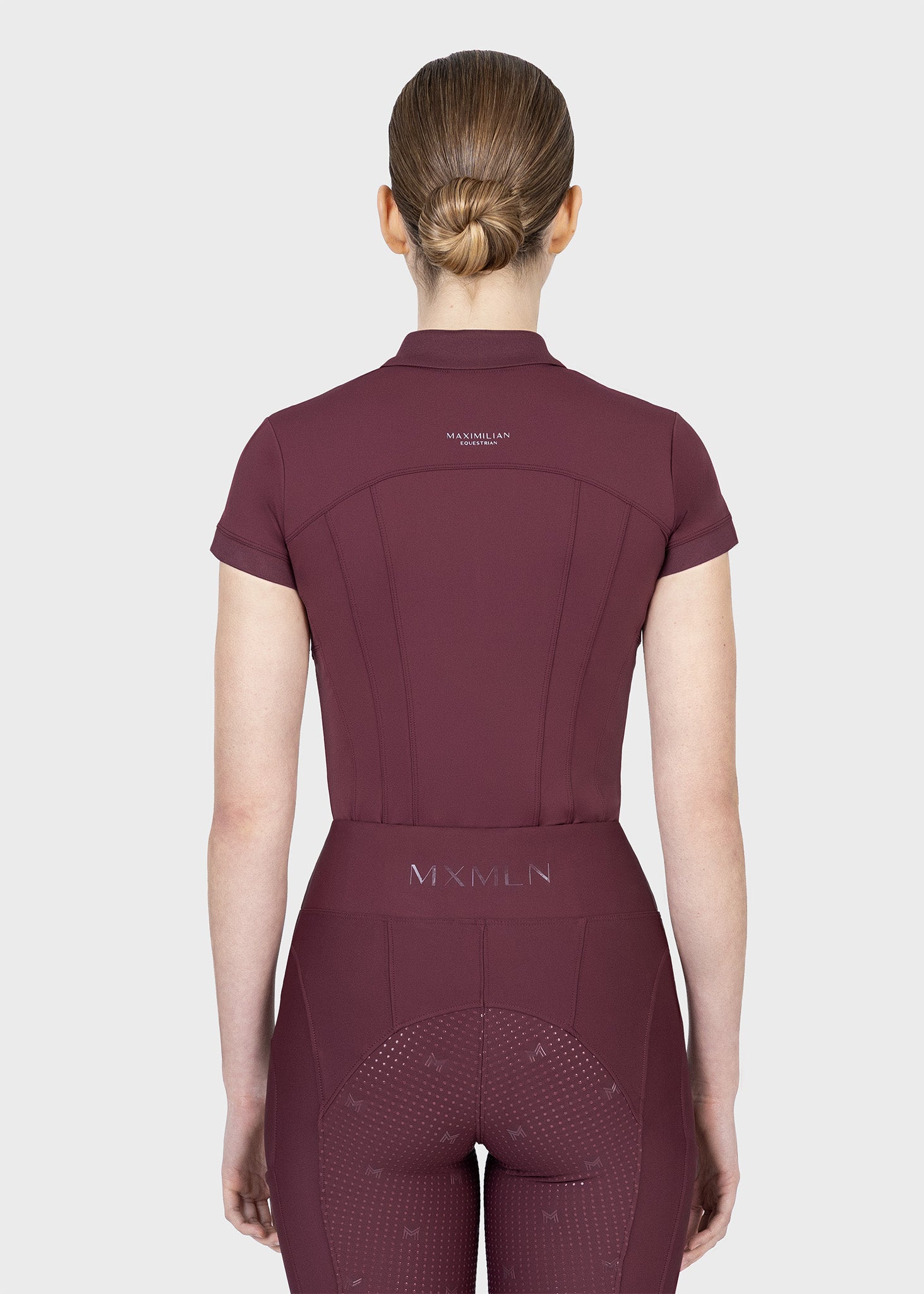 Arc Short Sleeve Polo Shirt (Rosewood)