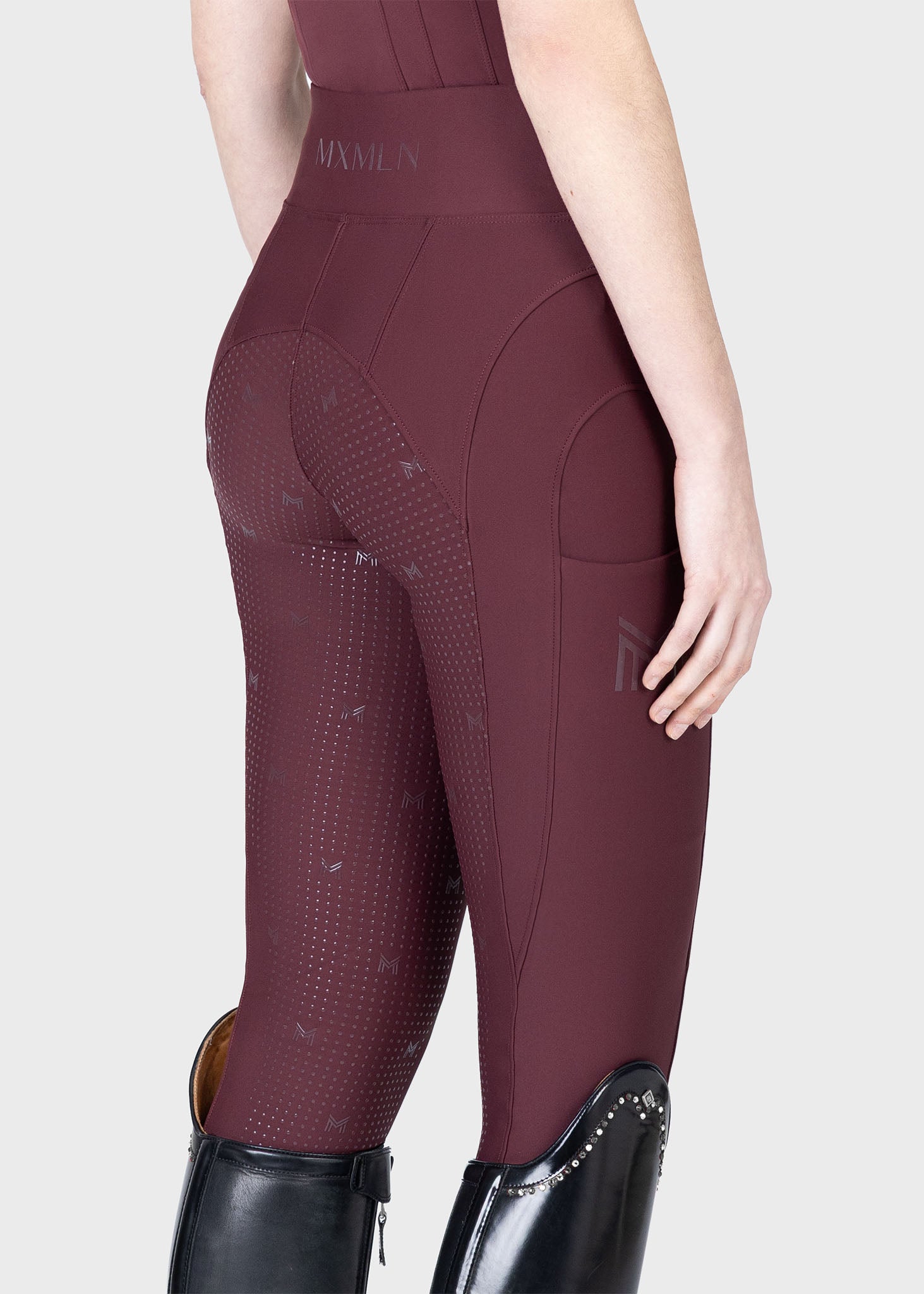 Outline Riding Leggings (Rosewood)