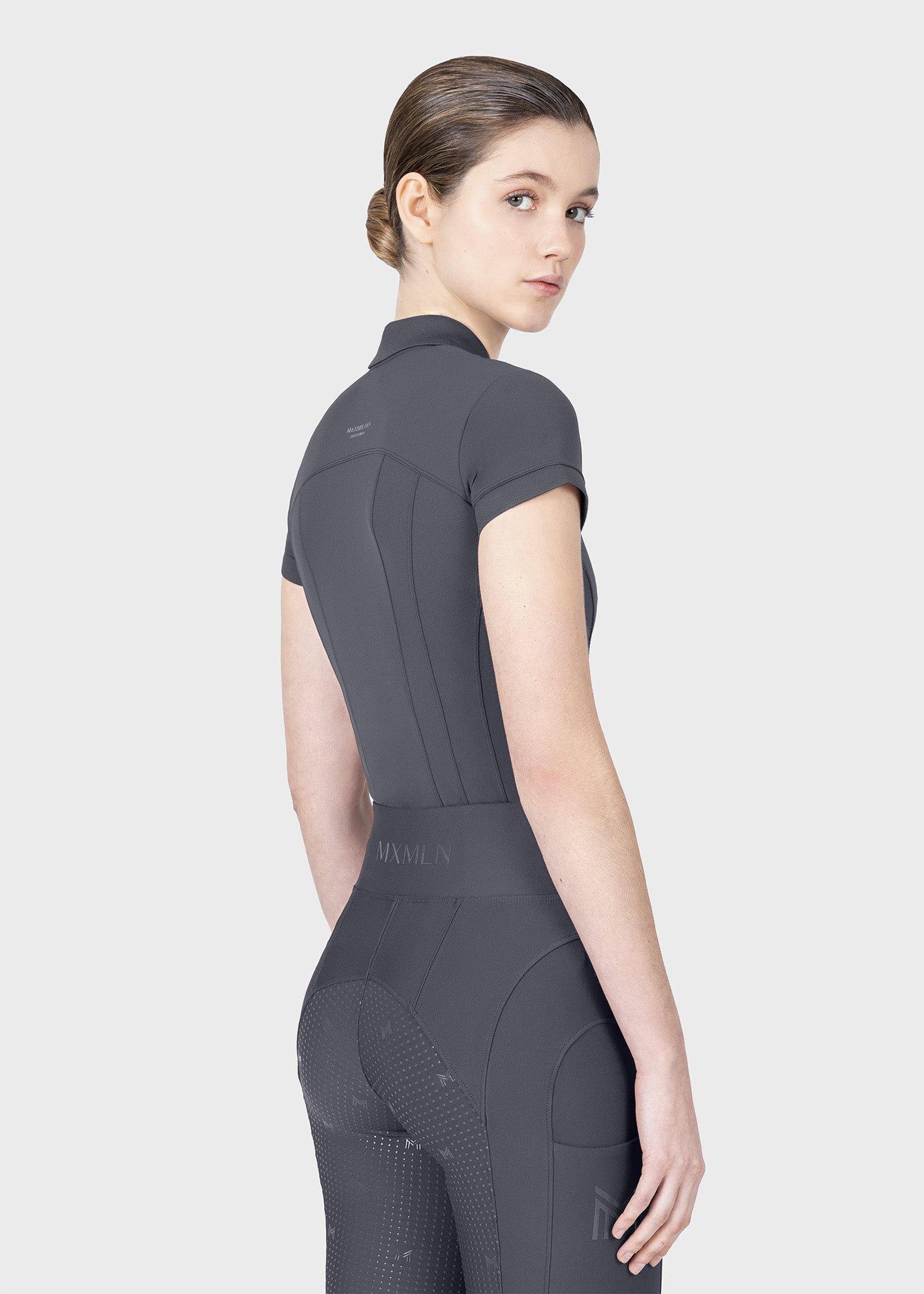 Arc Short Sleeve Polo Shirt (Graphite)