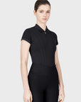 Arc Short Sleeve Polo Shirt (Black)