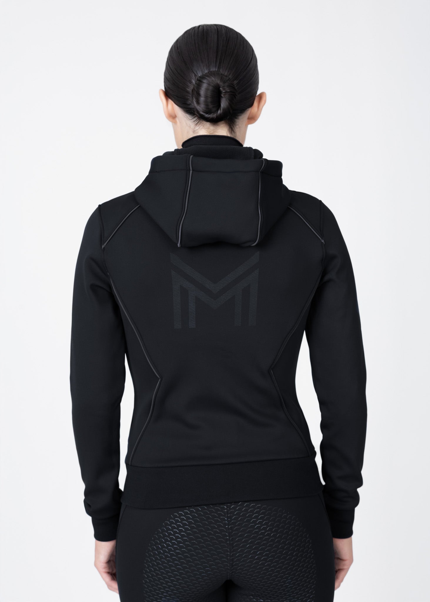 Arctic Zip Hoodie (Black)