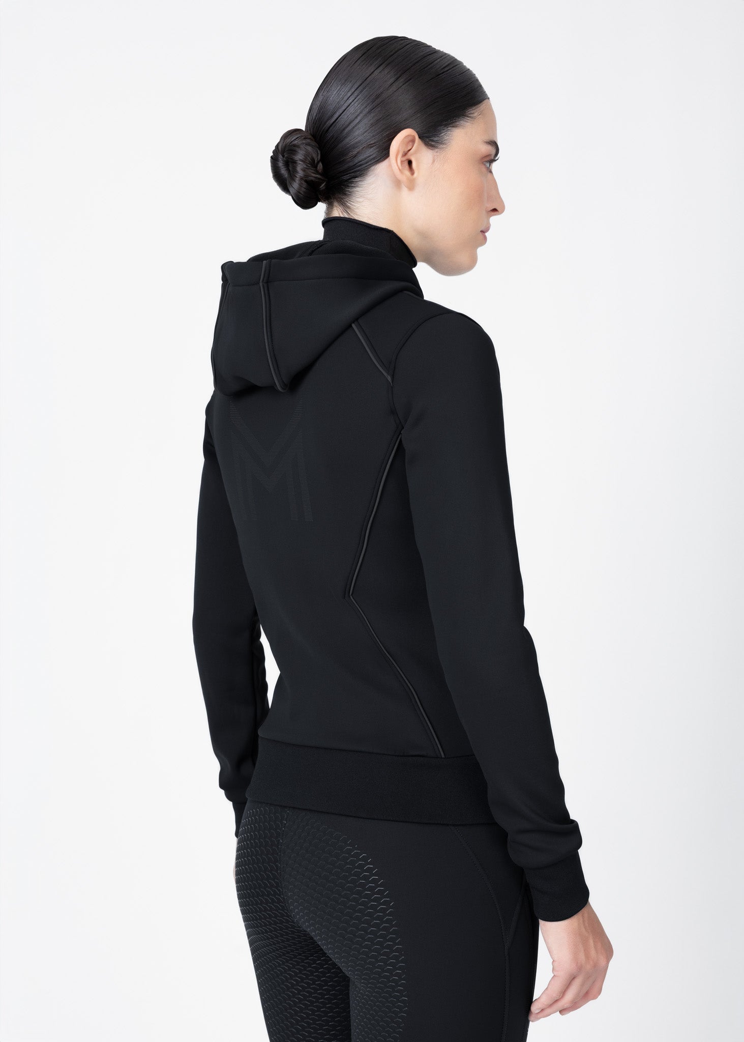 Arctic Zip Hoodie (Black)