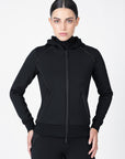 Arctic Zip Hoodie (Black)
