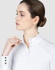 Aveen Long Sleeve Show Shirt (White)