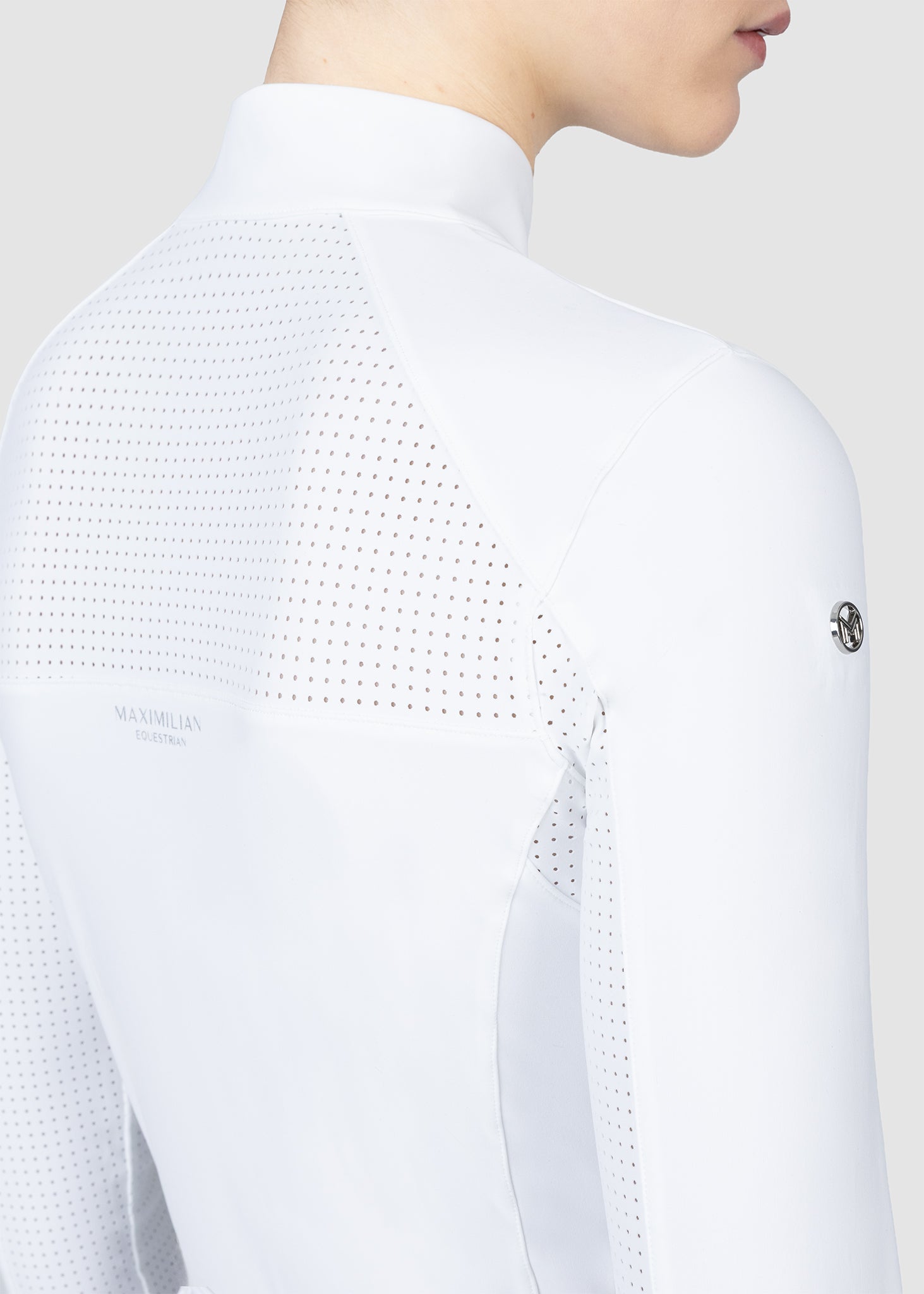 Aveen Long Sleeve Show Shirt (White)