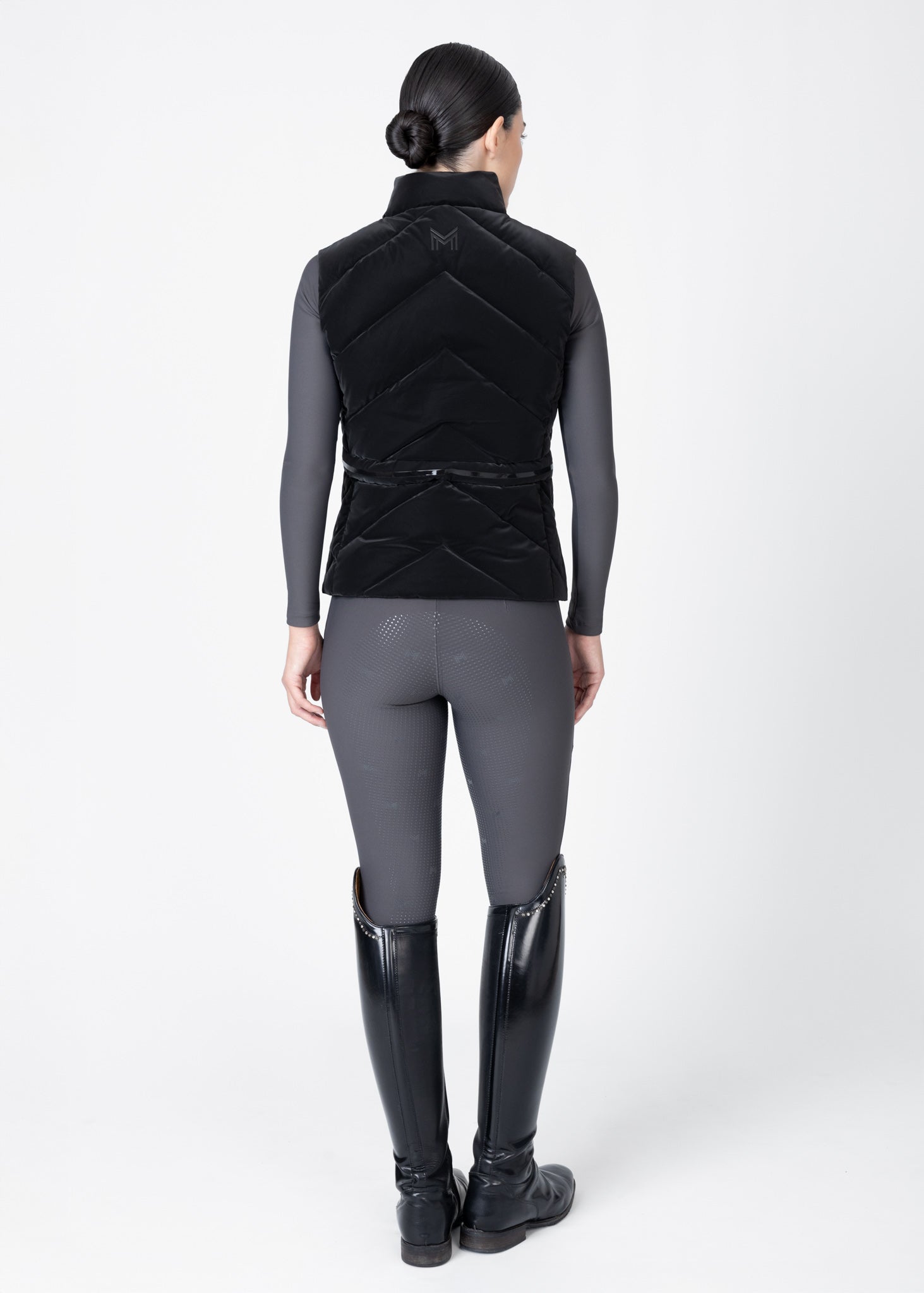 Astro Puffer Vest (Black)