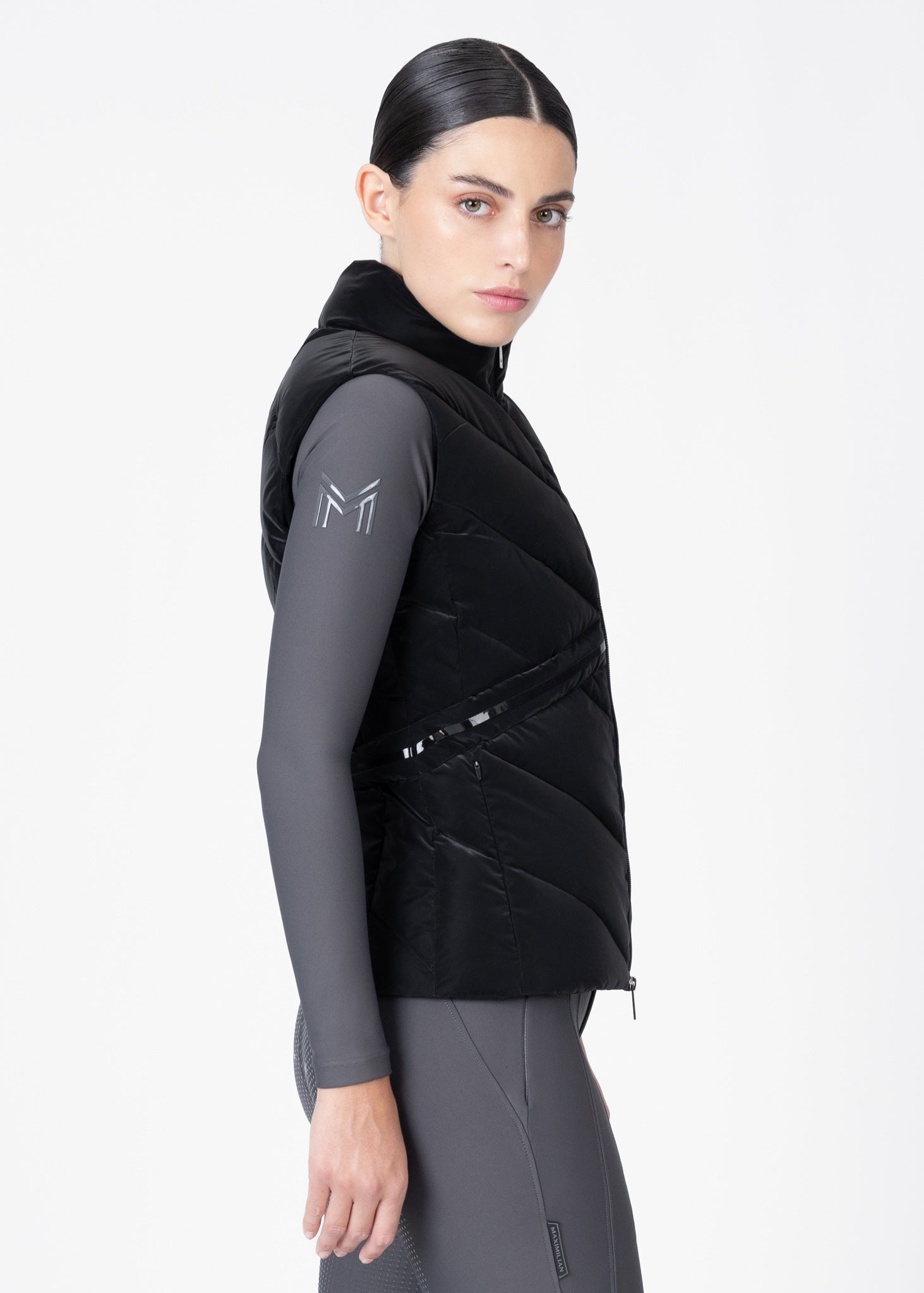 Astro Puffer Vest (Black)