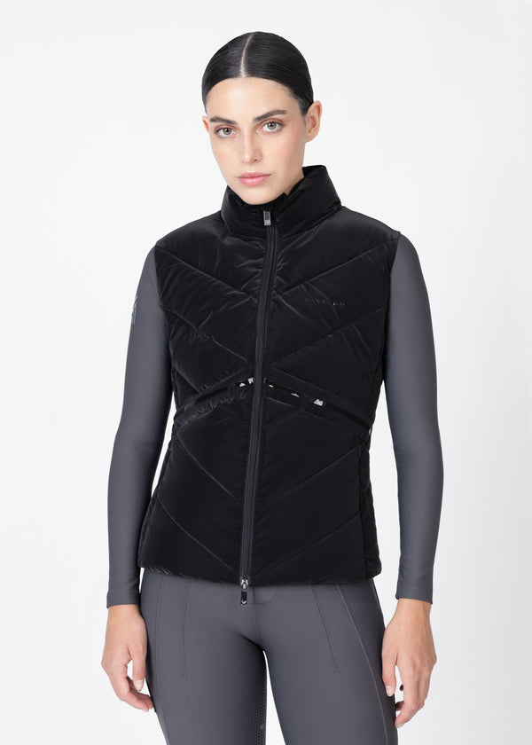 Astro Puffer Vest (Black)