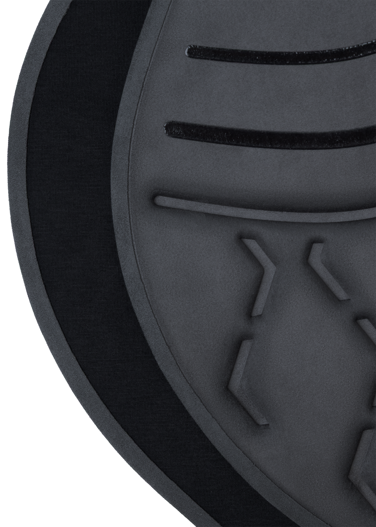 X-Lyte Suede Jumping Saddle Pad (Graphite)