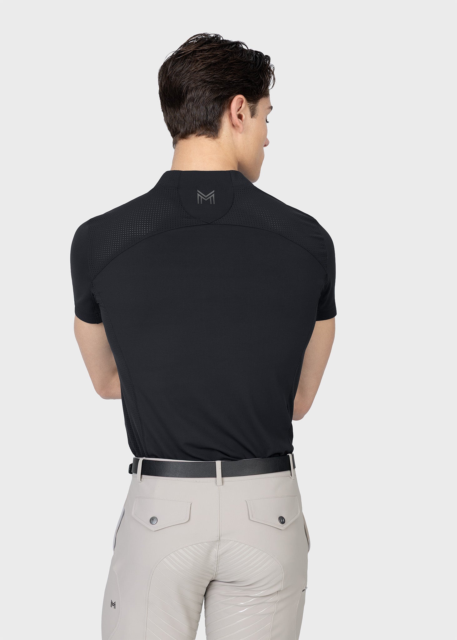 Track Short Sleeve Base Layer (Black)