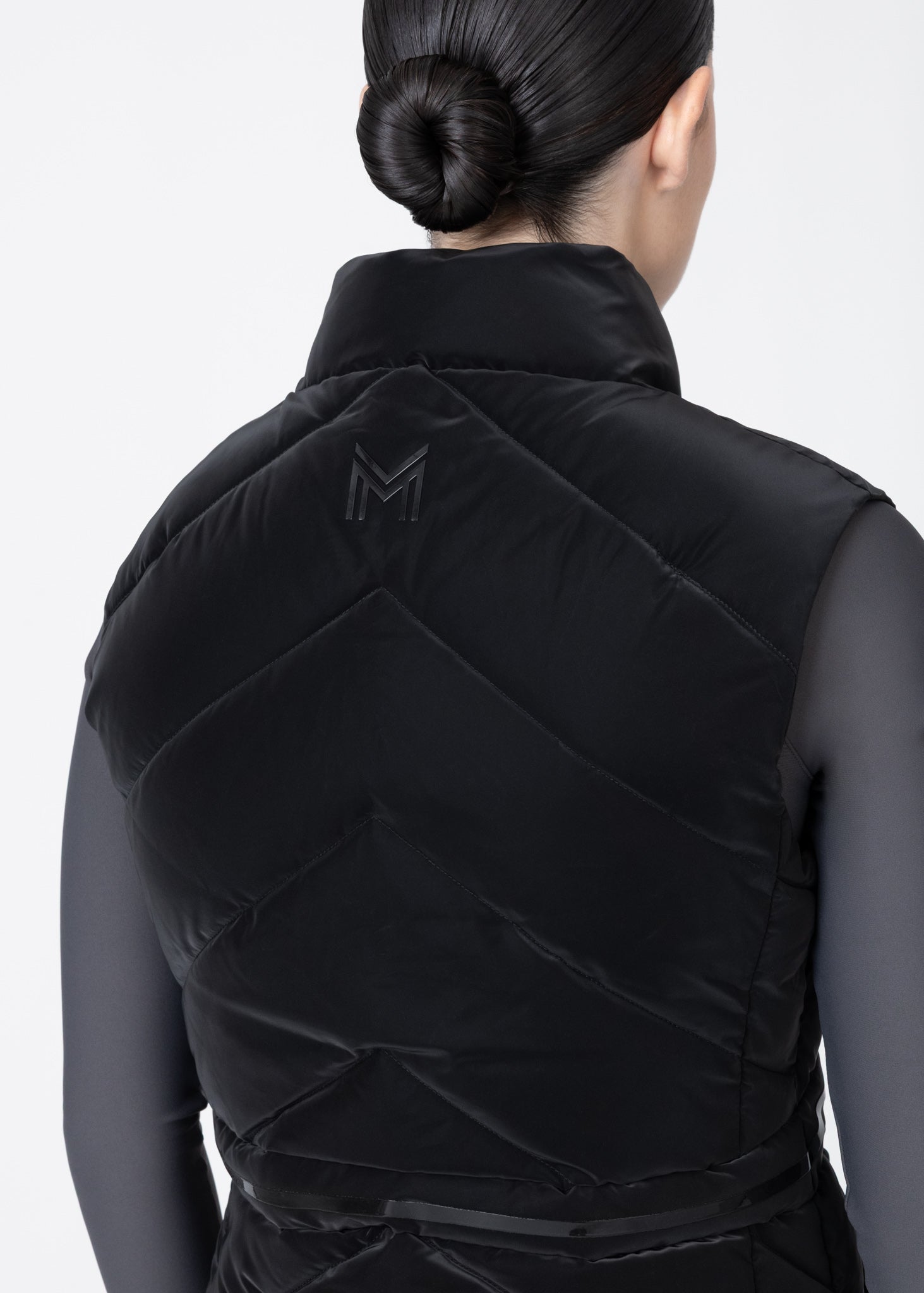 Astro Puffer Vest (Black)